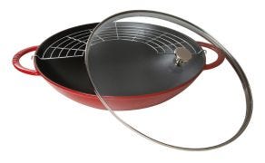 Wok in ghisa