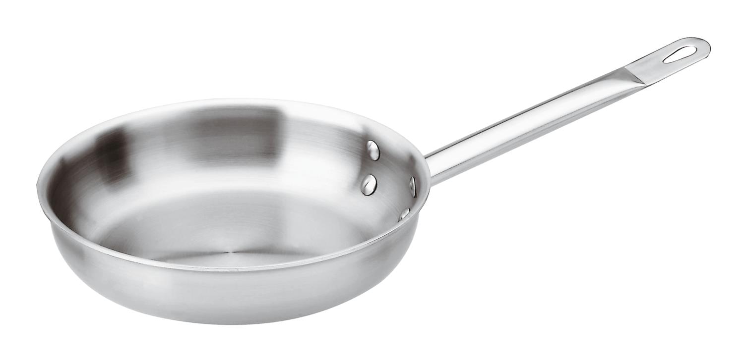 Series 2500 3-Ply frying pan in stainless steel-aluminum-stainless steel for induction, diam.28cm