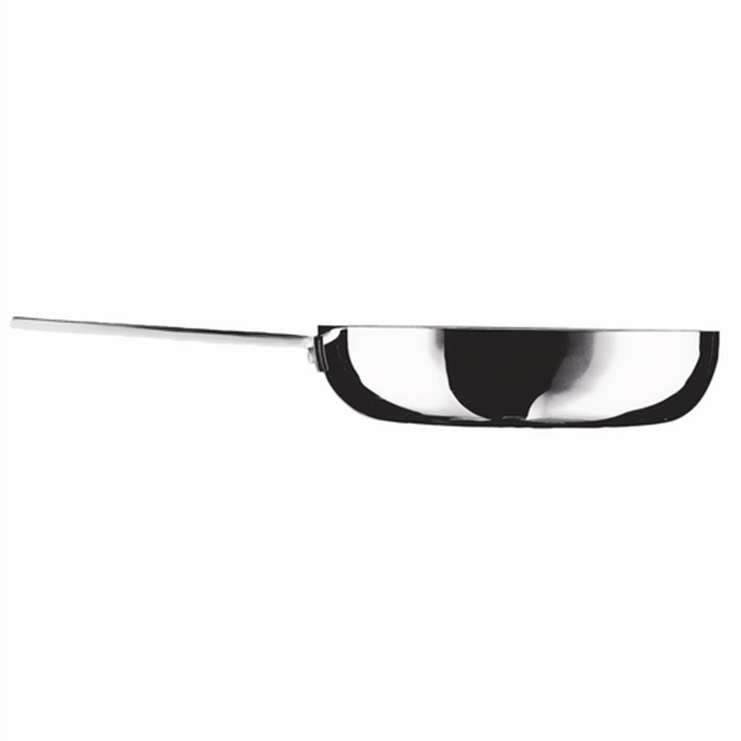 Trimetal frying pan for induction with Attiva line lid, 26cm