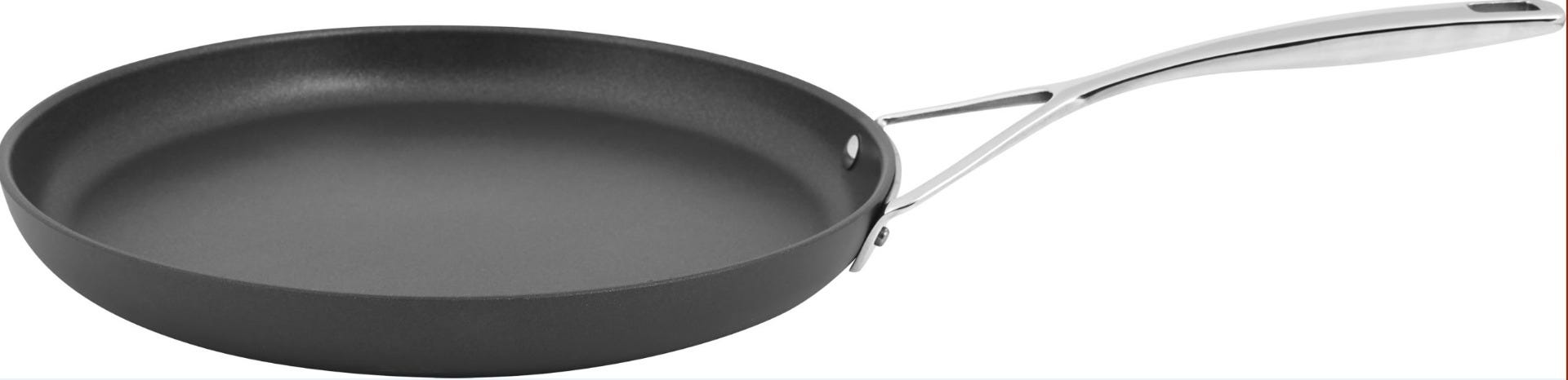 Crepe pans in non-stick aluminum for induction, Alu Pro 5 line, diam. 28cm