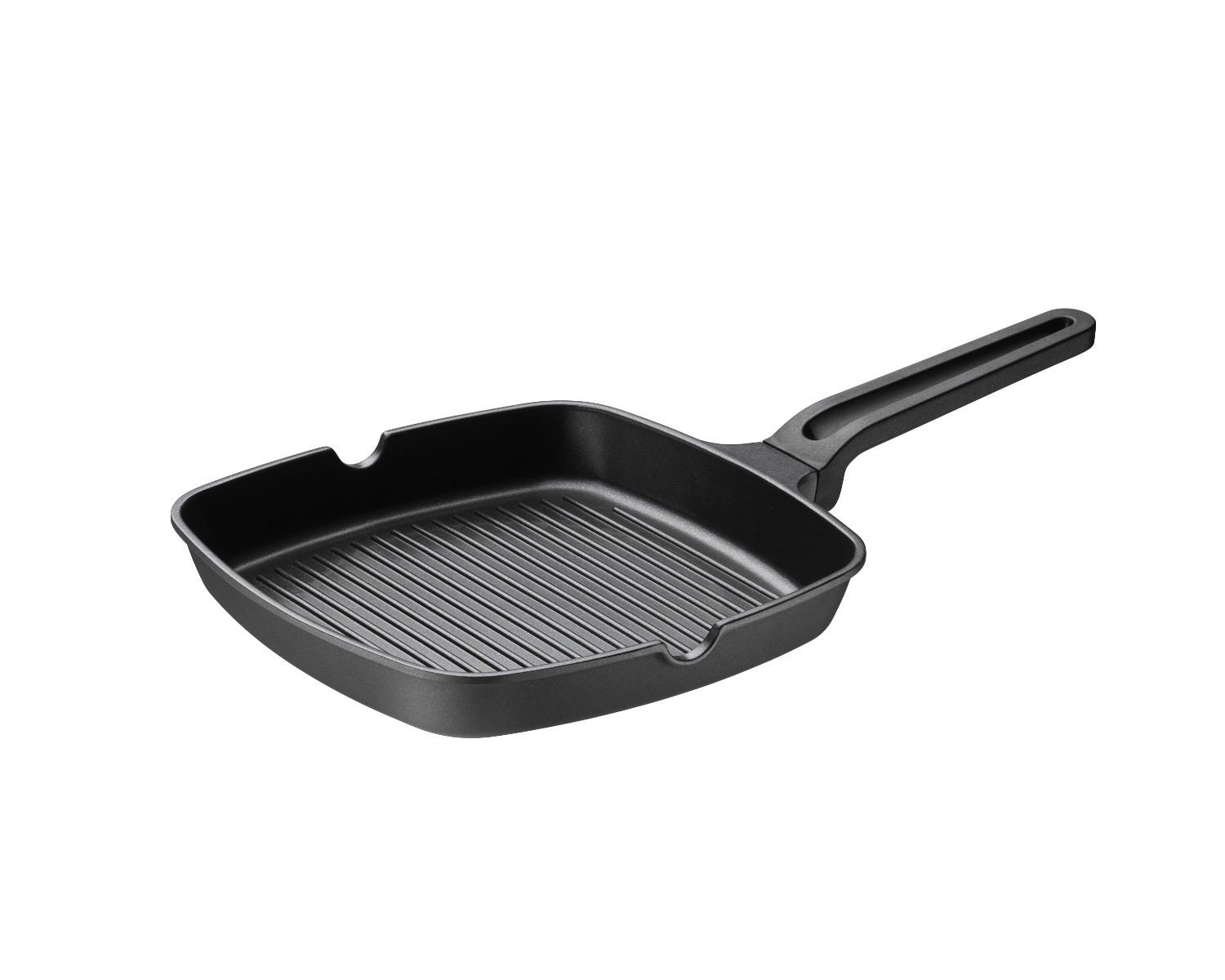Grill pan with a PFAS-free non-stick aluminum handle, for induction, Fusioni line