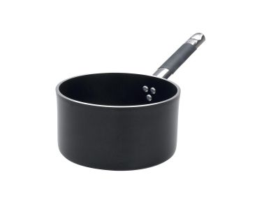AlBlack high saucepan in 5mm non-stick aluminum with “cool” handle, diam. 20cm