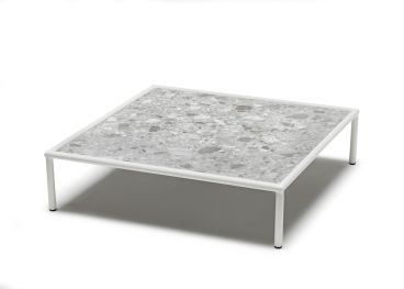 Tavolino da Esterno modello Flap, colore Lino - SCAB