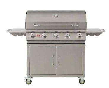 Barbecue a gas metano Bull Renegade con carrello