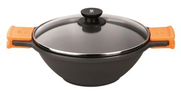 Non-stick wok for induction with lid and grill, Efficient line, diam. 32cm