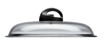 Coperchio in vetro con manopola linea Cookin, diam.24cm
