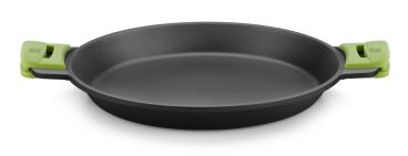 Paellera in alluminio antiaderente per induzione, diam. 36cm