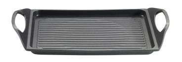Piastra con grill, linea Pro, dim.45x27cm