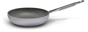 Padella svasata alta in alluminio antiaderente Stone per induzione, spessore 4 mm, diam. 36cm