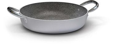 Tegame in alluminio antiaderente Stone per induzione con maniglie in acciaio inox, spessore 4 mm, diam. 28cm 
