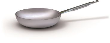 High flared pan in aluminum