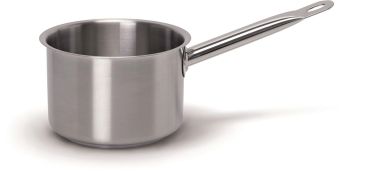 Casseruola alta in acciaio inox per induzione 18/10, diam.16cm
