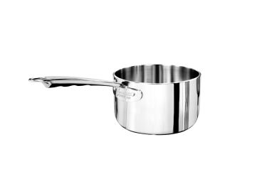 Casseruola Alta Alu-inox 5-PLy lucido, per induzione con un manico, diam. 16cm