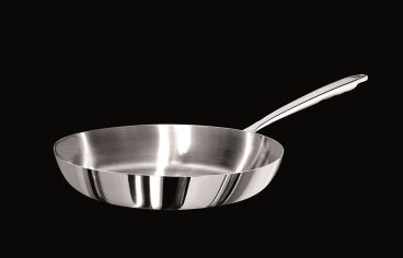 Padella Alu-inox 1907 3ply lucido, per induzione con un manico, diam. 28cm