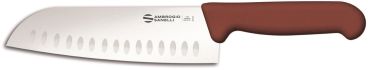 Coltello santoku, lama cm 18, linea Barbecue 