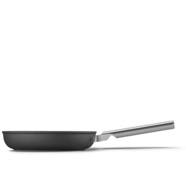 Non-stick aluminum frying pan for induction, Black Smeg Cookware, diam. 24cm