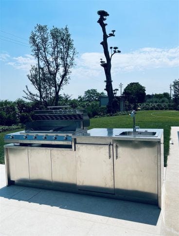 Cucina da esterno Pianeta Grill soluzione 7, CONTATTACI per preventivo personalizzato