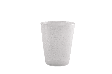 Bicchiere acqua Memento Synth metacrilato, Bianco, 6 pezzi