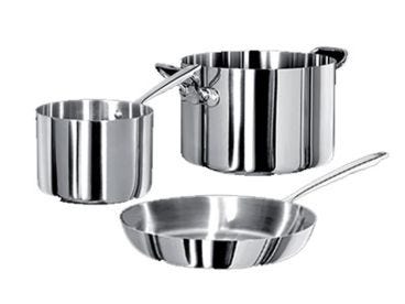 Batteria pentole per induzione Agnelli in Alu-inox 1907 - 3 pezzi