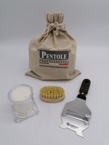 Set regalo ideale per amanti dei TARTUFI (affetta tartufi, spazzola, vasetto) con sacchetto in Omaggio 