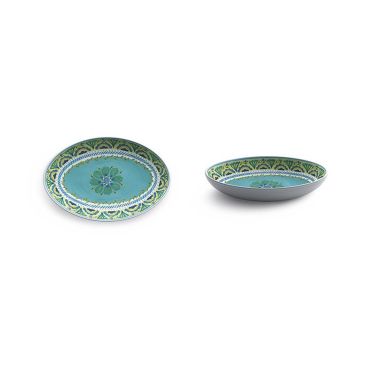 Rice dish in melamine, London Line, dim. 33x22x6.5cm