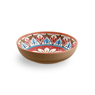 Piatto fondo in melamina, Linea Madrid, diam. 20,4cm - 6 pezzi