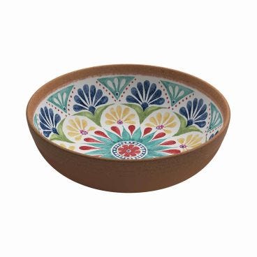 Deep plate in melamine, Porto Line, diam. 20,4x5,5cm - 6 pieces