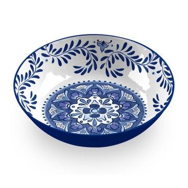 melamine salad bowl, Santorini Line, dim. 30.9x9cm