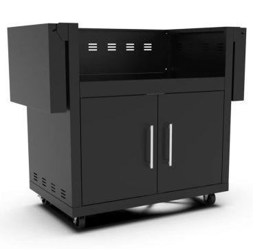 Carrello per barbecue Fusion 400 nero Brabura