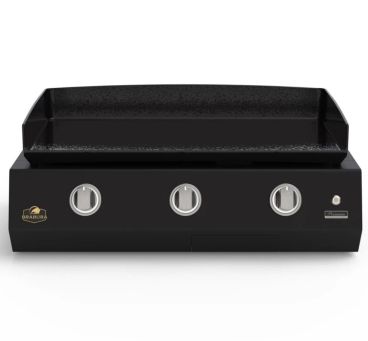 Plancha a gas L Class Matte 30 nero Brabura