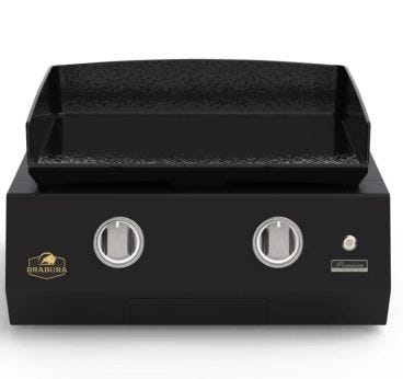 Plancha a gas L Class Matte 20 nero Brabura