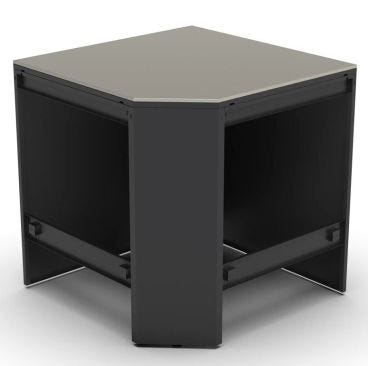 Modulo angolare per cucina in acciaio CT 90 Brabura