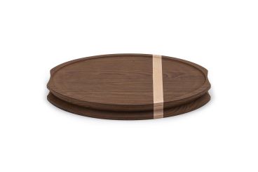 Tagliere rotondo in legno Luchetti, diam. 36cm