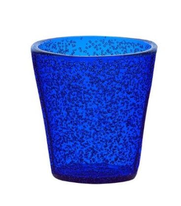 Bicchiere Shot Memento Synth metacrilato,Blu 6 pezzi