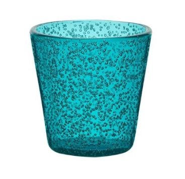 Shot Glass Memento Synth methacrylate, Turquoise 6 pieces