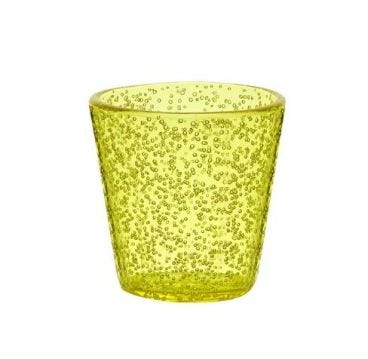 Shot Glass Memento Synth methacrylate, Yellow 6 pieces