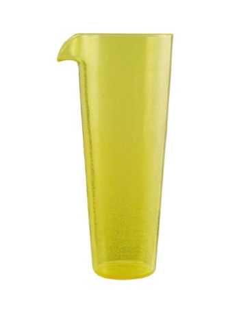 Caraffa Jug da tavola Memento Synth metacrilato, Giallo