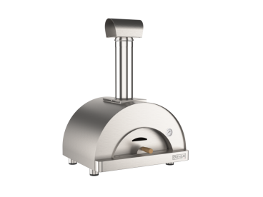 Wood-fired oven 1 Pizza with steel door, by OVENEAT Stainless Steel