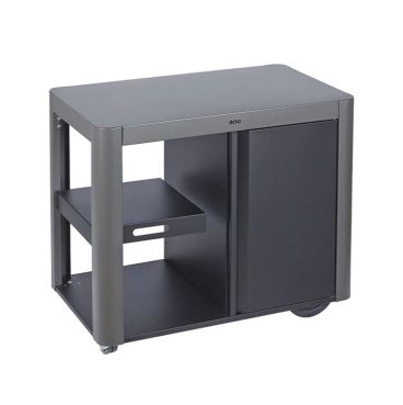 Carrello porta-carichi con porte Achille, colore Grigio scuro - Enò