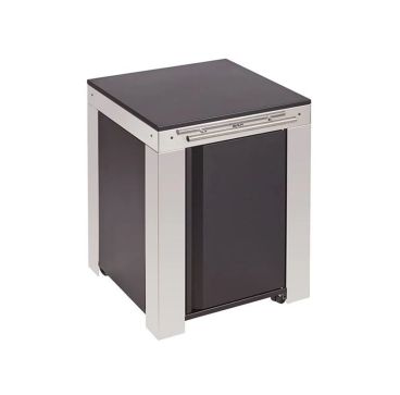 Modulo Felix Dessert in acciaio inox e nero Enò