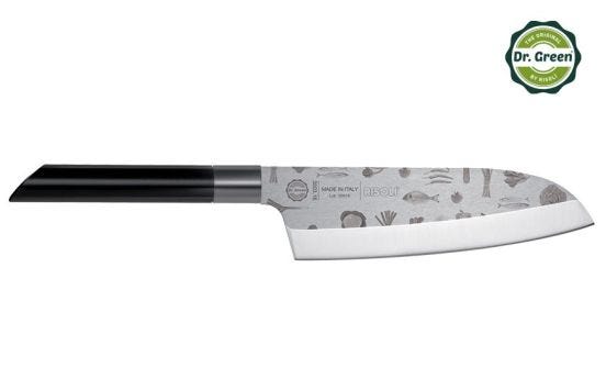 Coltello Santoku 16cm, Risolì Dr green