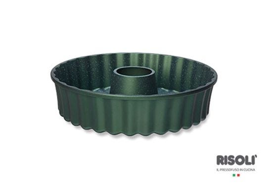 Ciambellone con foro in alluminio pressofuso, Royal d&#039;alù Dr Green, diam. 26cm