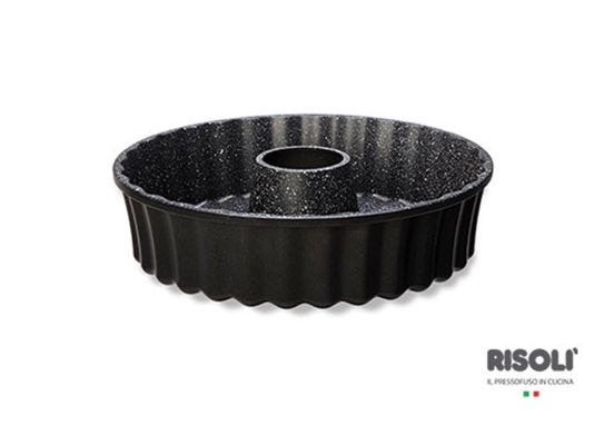 Ciambellone Royal d&#039;alù Granito Hard Stone in alluminio pressofuso, due maniglie, diam. 26cm