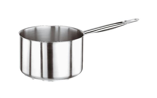 Casseruola Alta Serie 1000 in acciaio inox con un manico per induzione, diam.16cm