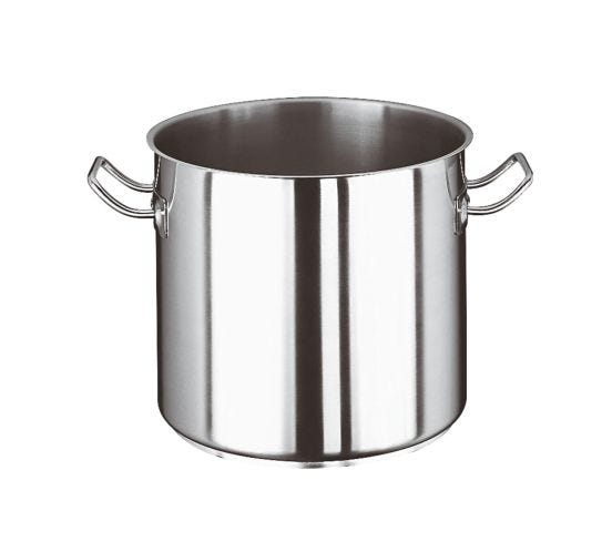 Series 2000 high pot in stainless steel for induction, diam.24cm