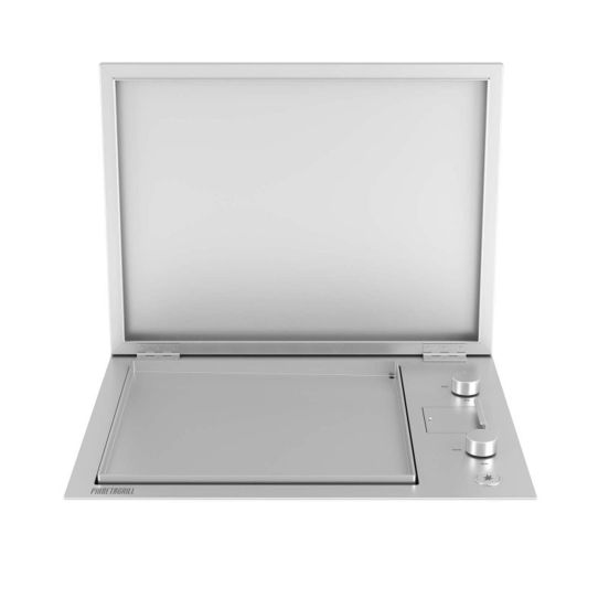 Built-in gas barbecue 2 burners Pianeta Grill, with rod grills