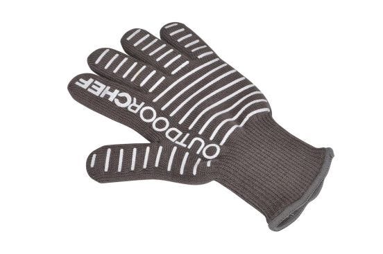 Outdoorchef silicone coated cotton and aramid glove