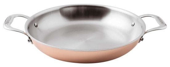 Tegame Serie 15600 3-Ply in rame con due maniglie per induzione, diam.32cm