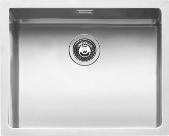 Square bowl for R. “15” sinks, 50×40, built-in undermount, Barazza