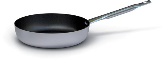 Padella in alluminio antiaderente per friggere con un manico in acciaio inox, diam. 36cm